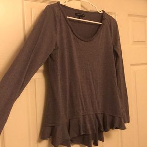 Banana Republic ruffle shirt